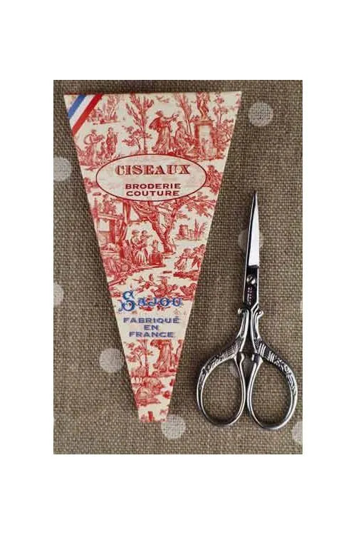Sajou Embroidery Scissors - Vitry Chromed