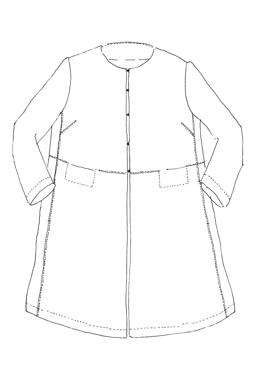 Merchant and Mills Strand Coat - PDF Pattern