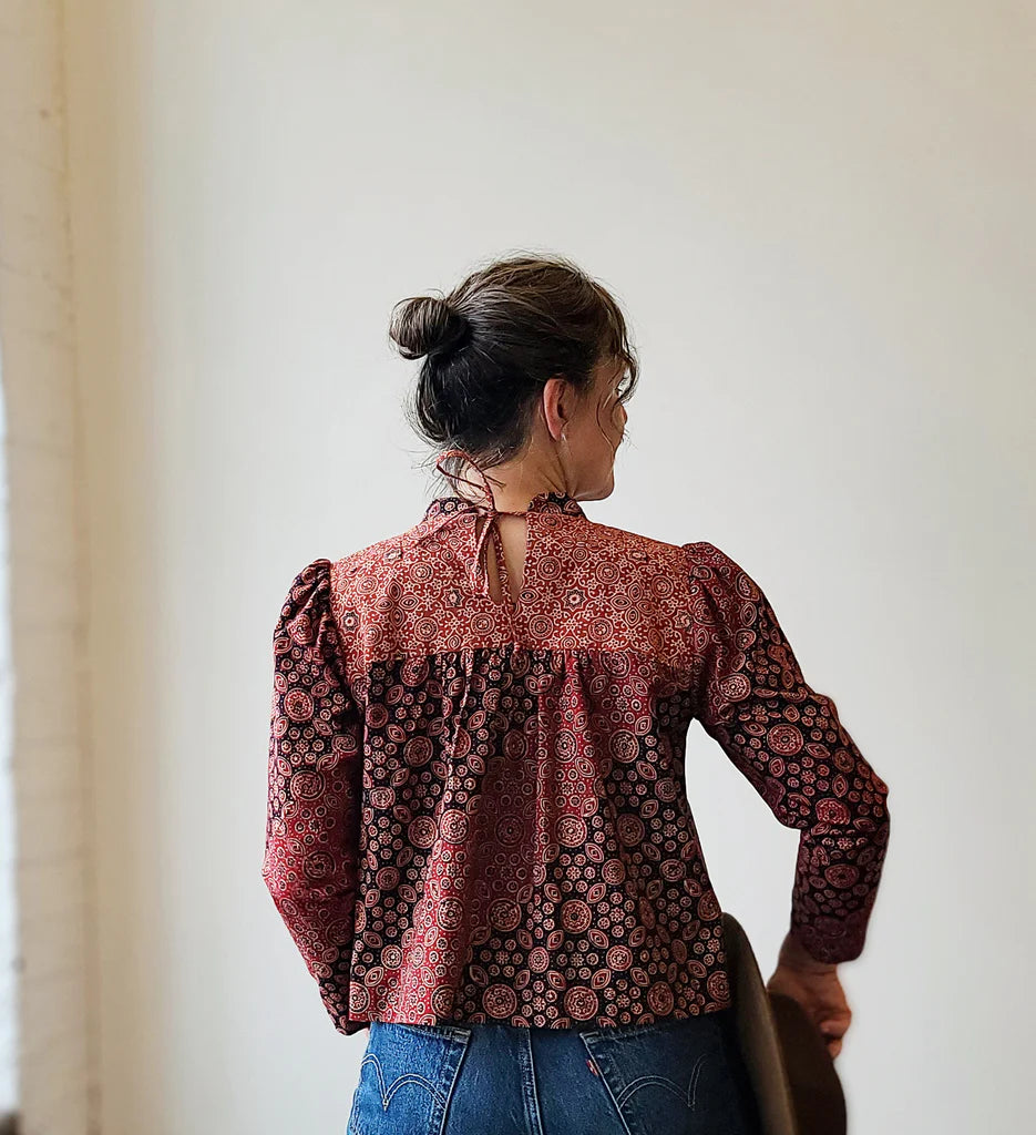 Sew House Seven Regalia Blouse - Paper Sewing Pattern