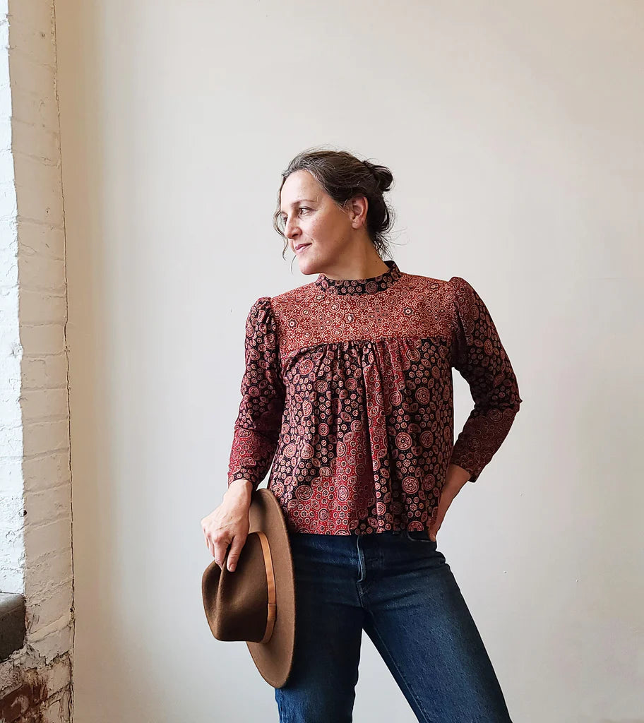 Sew House Seven Regalia Blouse - Paper Sewing Pattern