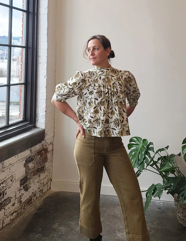 Sew House Seven Regalia Blouse - Paper Sewing Pattern