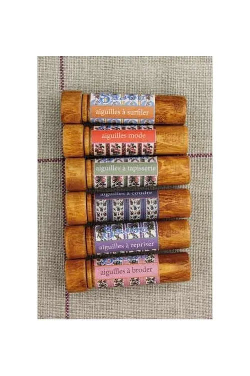Sajou Darning Needles in Wooden Case