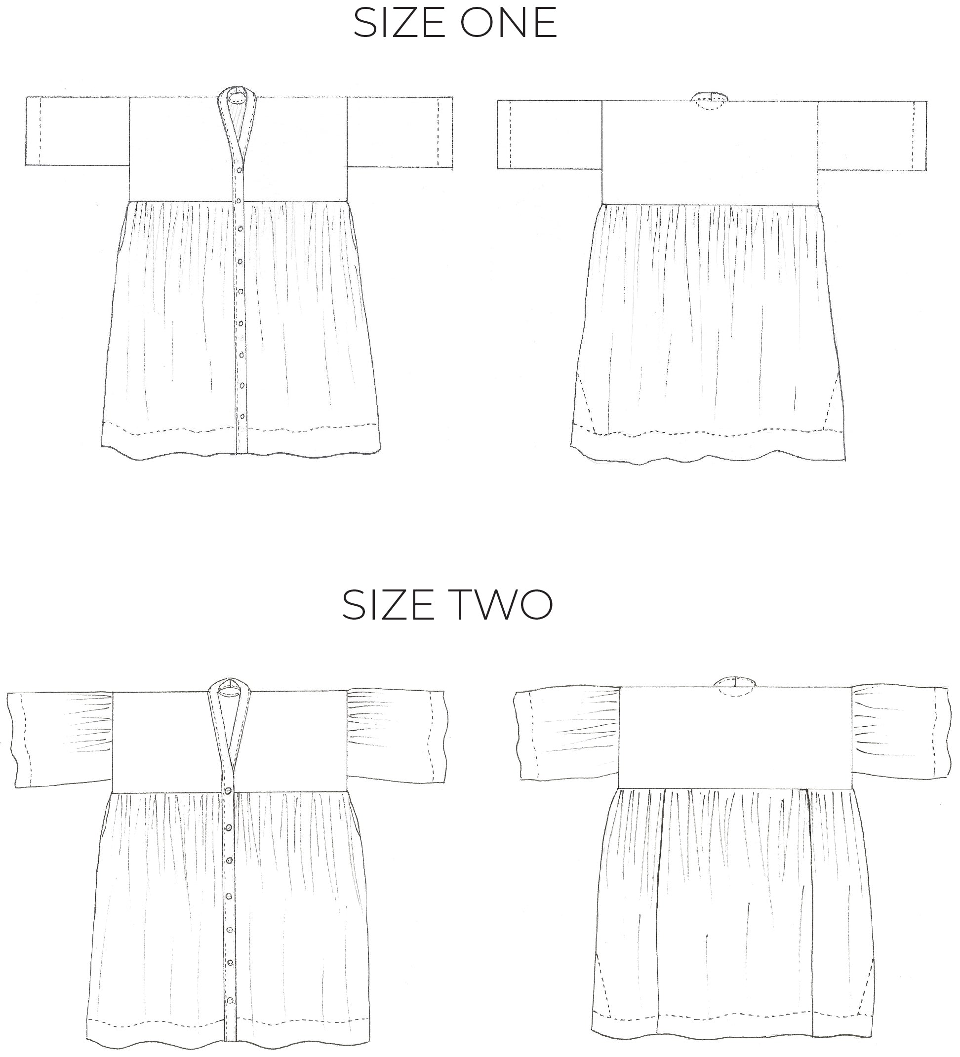 Birgitta Helmersson Zero Waste Gather Dress - PDF Pattern