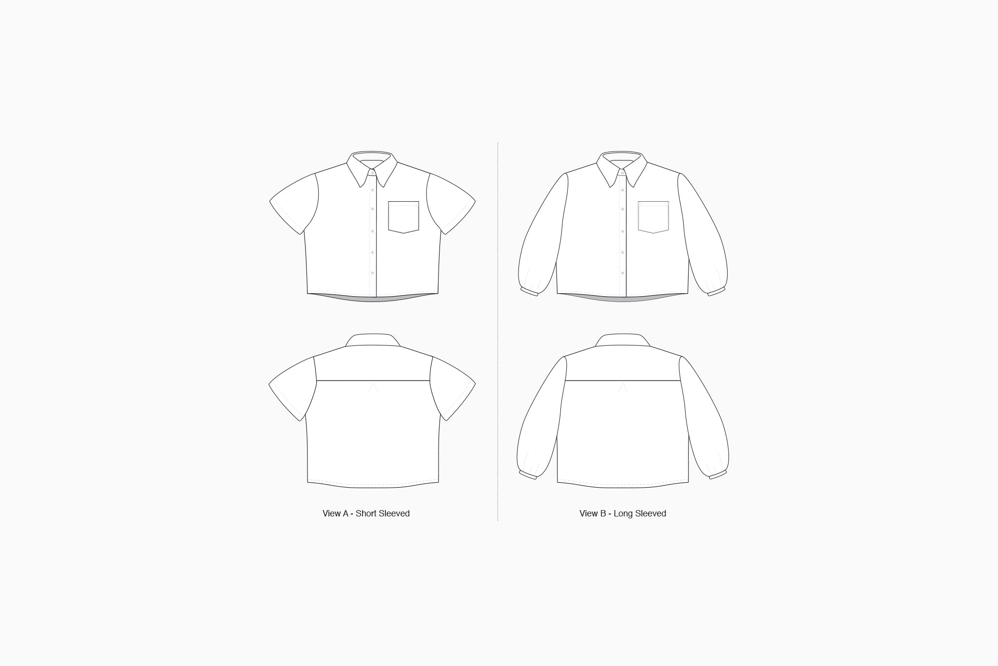 Common Stitch Bellbird Button Up (Paper Pattern)