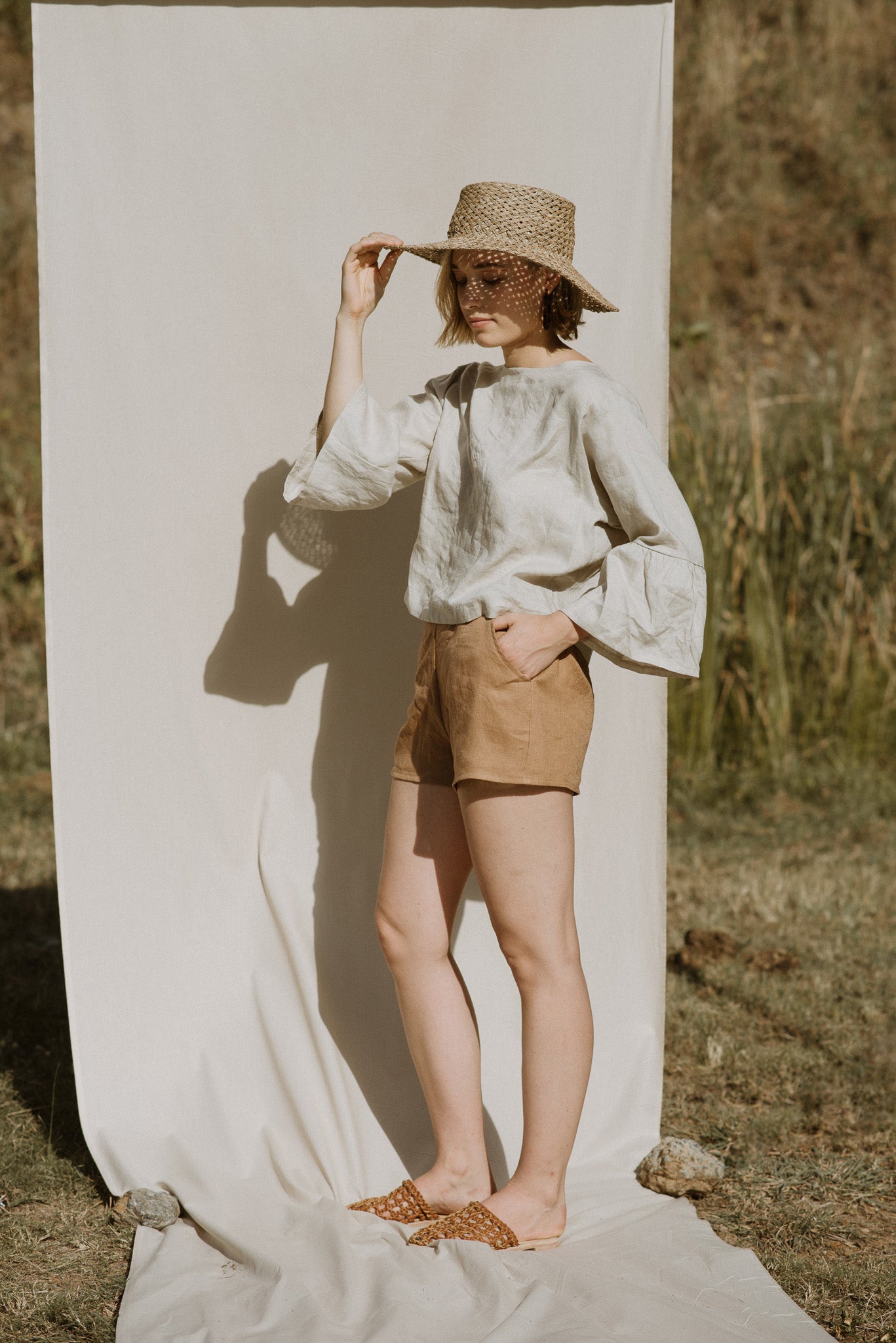 Common Stitch Bellbird Blouse (Paper Pattern)