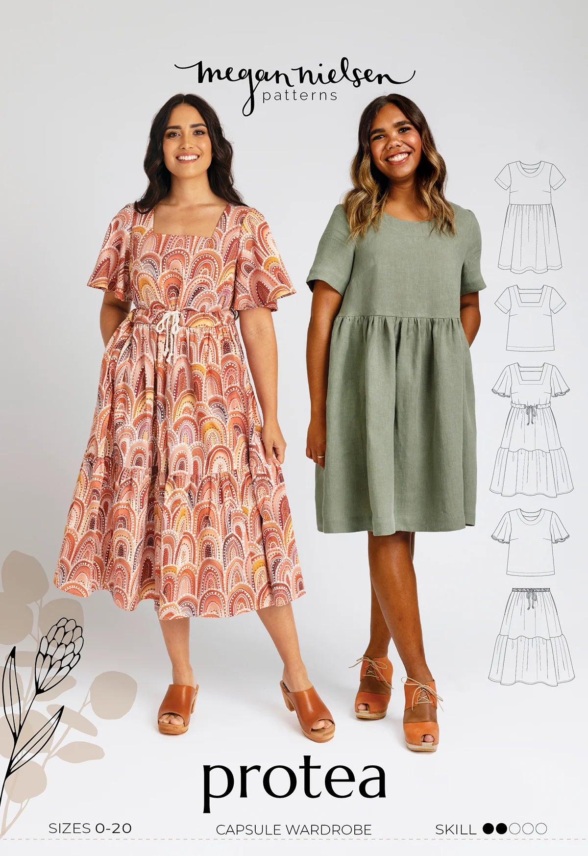 Megan Nielsen Protea Dress (Paper Pattern)