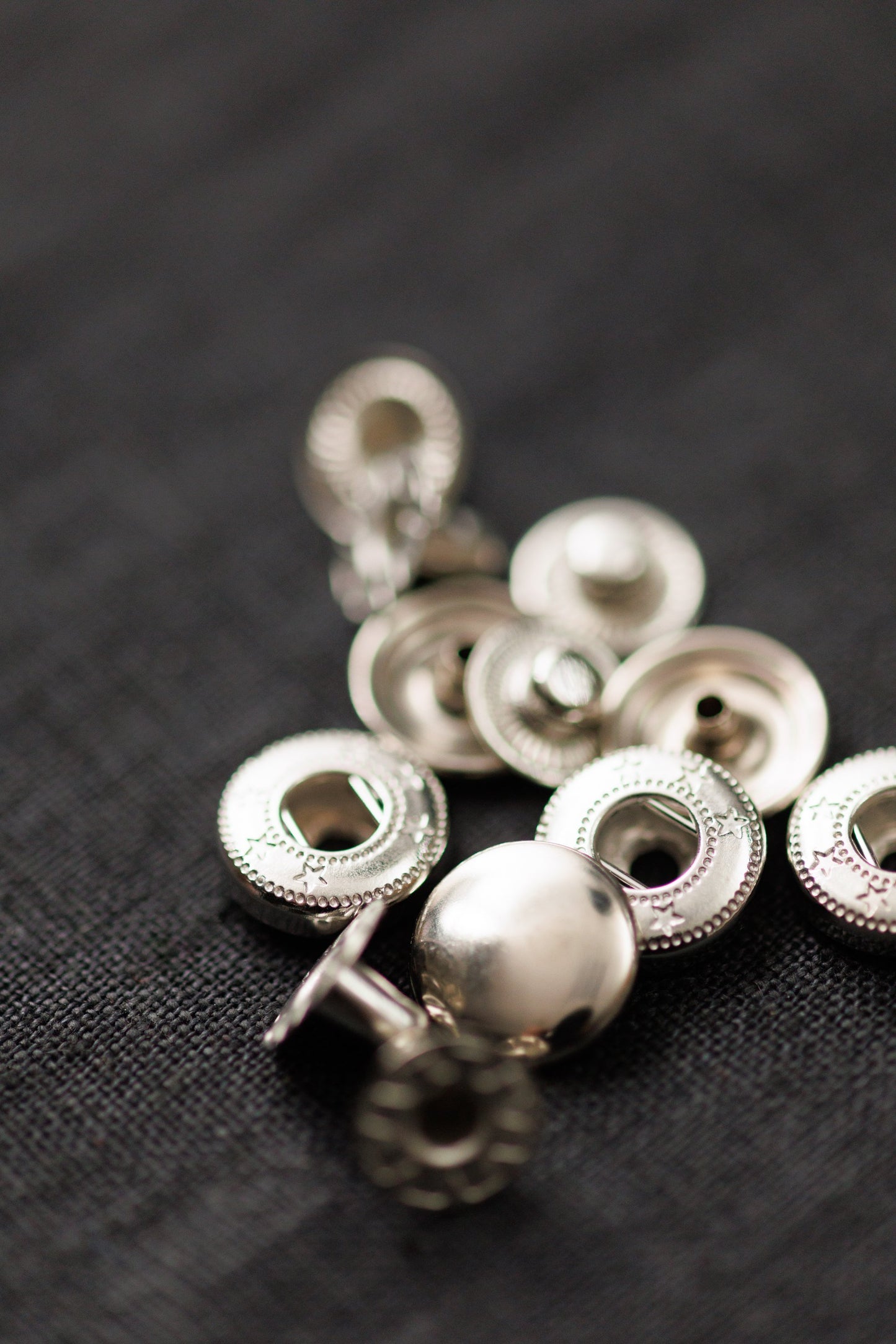 14mm Nickel Metal Snaps (Pack of 20)