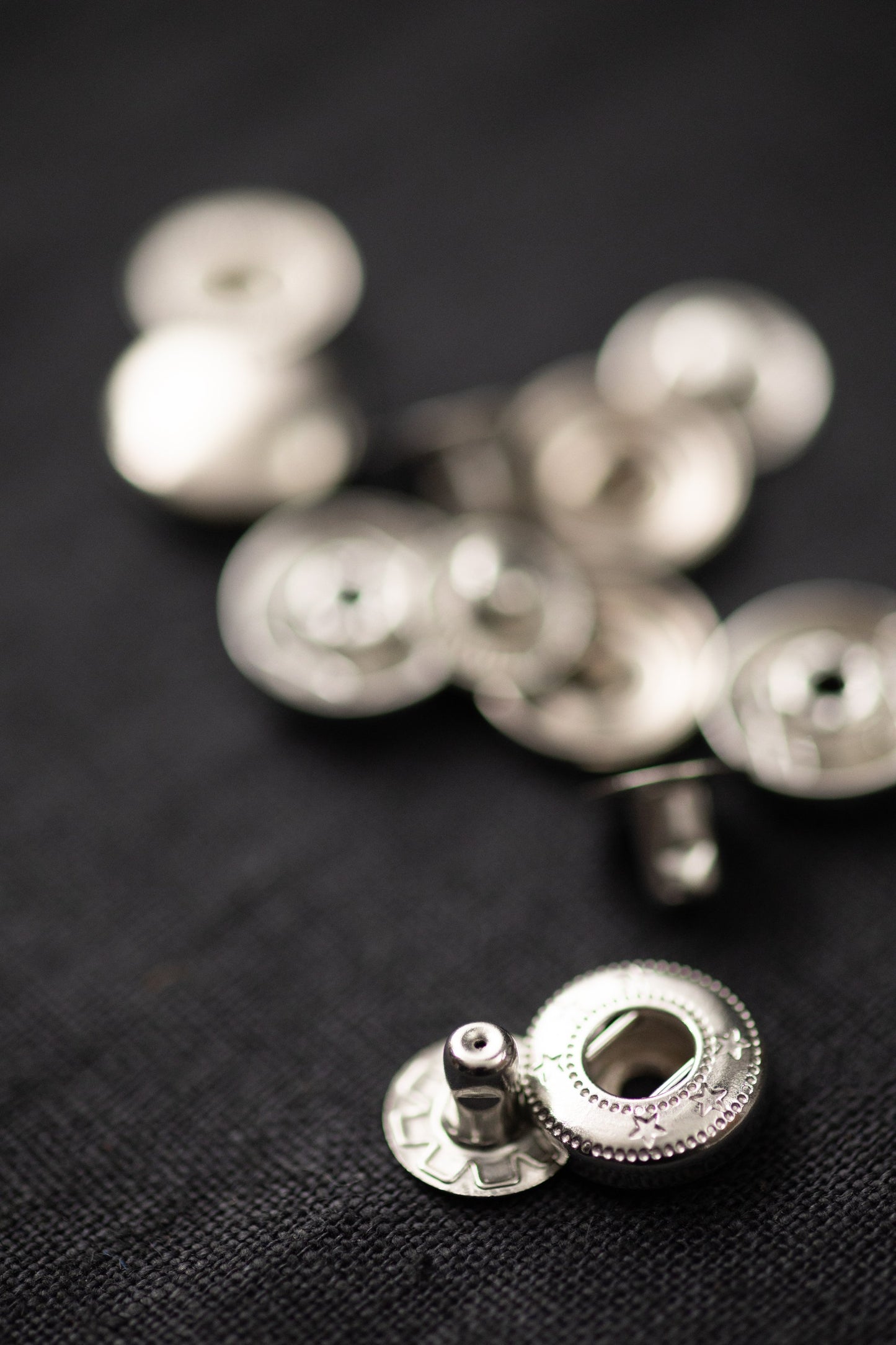 14mm Nickel Metal Snaps (Pack of 20)