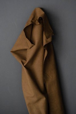 Organic Cotton Oilskin - Merchant and Mills - Nicotine