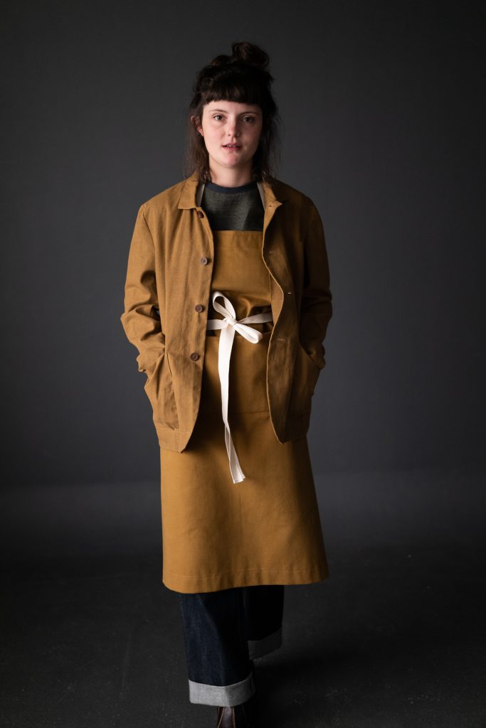Organic Cotton Oilskin - Merchant and Mills - Nicotine