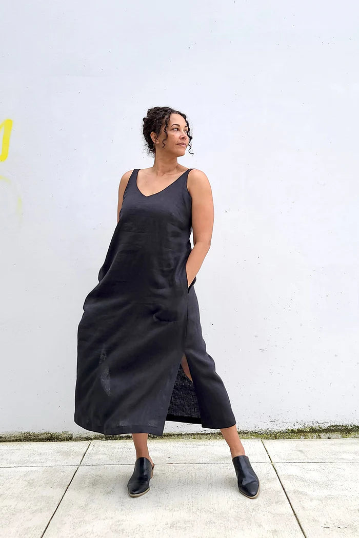 Sew House Seven Sauvie Sundress Curvy Fit Paper Sewing Pattern (Sizes 16 - 34)