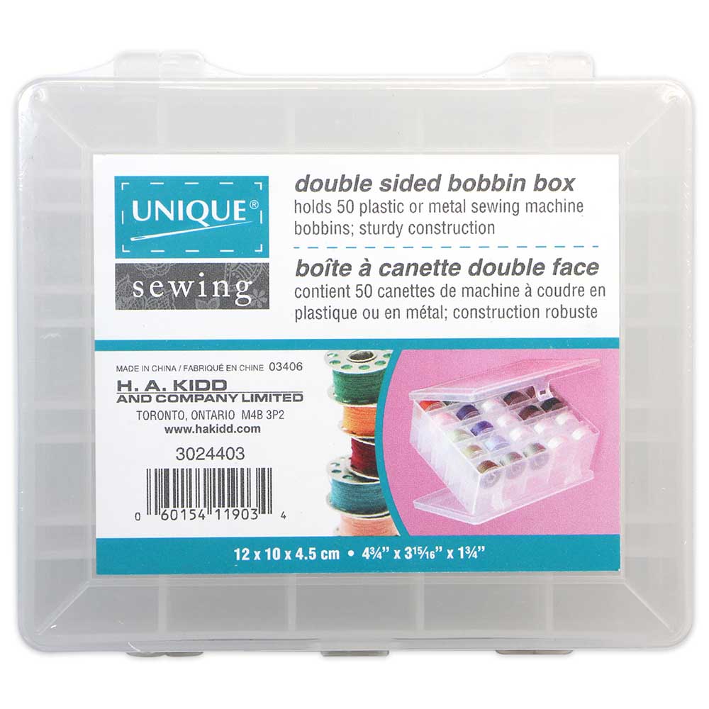 Double Sided 50pc Bobbin Box