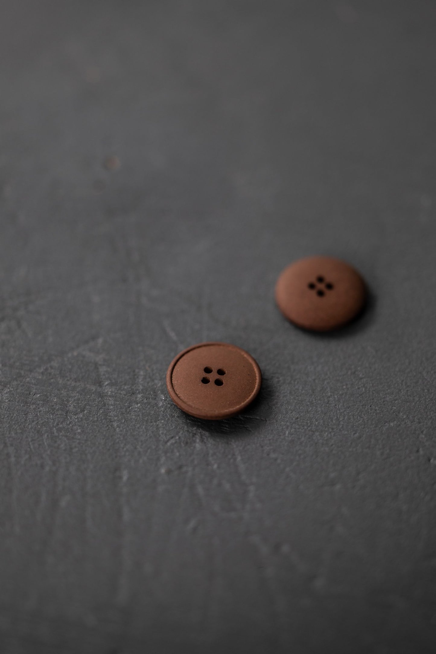 Tobacco 20mm Hemp Button