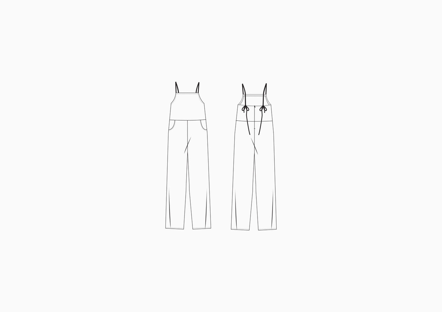 Common Stitch Wattlebird Jumpsuit (Paper Pattern)