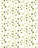 Marimekko Pieni Unikko Cotton Fabric - (Per 1/2 Metre)
