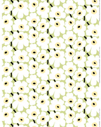 Marimekko Pieni Unikko Cotton Fabric - (Per 1/2 Metre)