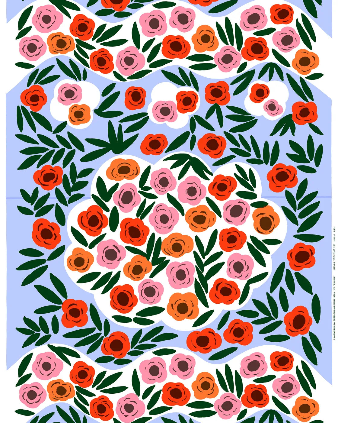 Marimekko Ruukku Cotton Fabric (per 1/2M)