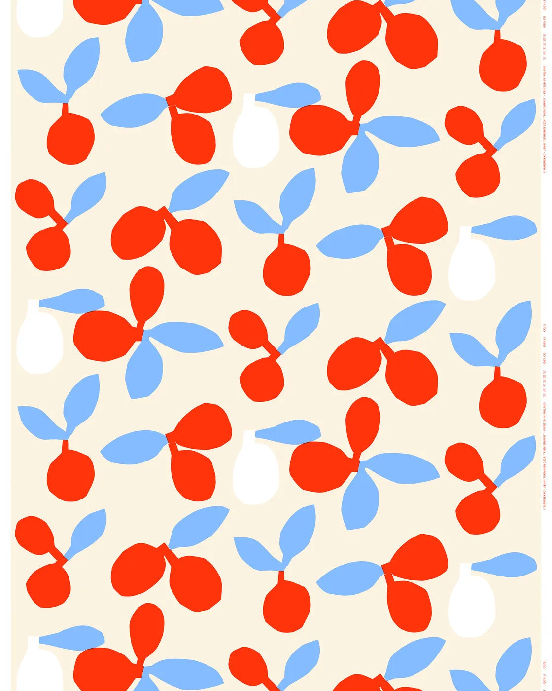 Marimekko Pieni Omppo Cotton Fabric (per 1/2 M)