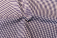 100% Cotton Seersucker - Navy/White (Per 1/2 M)