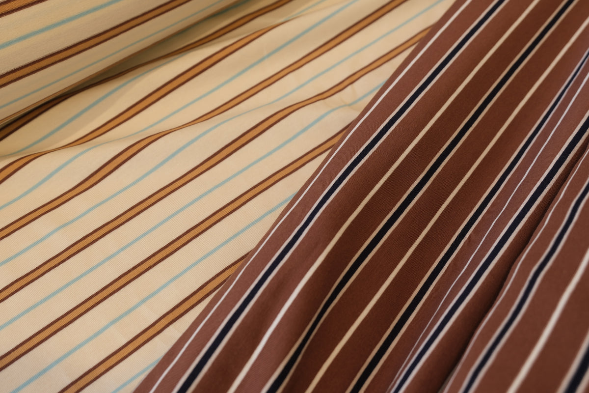 90s Stripe Cotton Single Jersey (per 1/2 M)