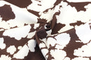 Cow Print Cotton Denim - per 1/2M