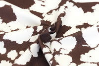 Cow Print Cotton Denim - per 1/2M