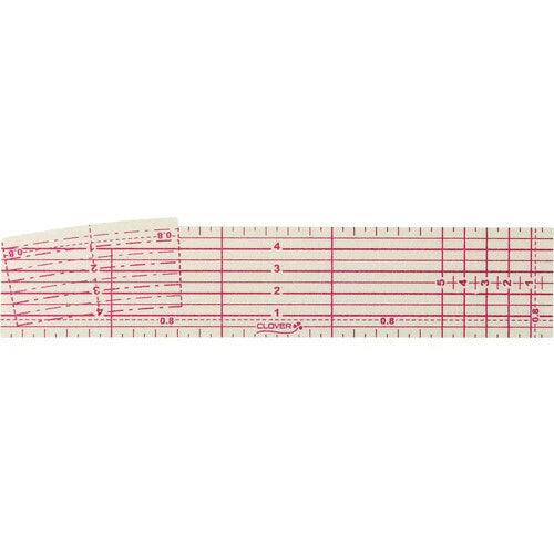 Clover Hot Ruler (cm markings)