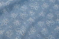 100% Cotton Daisy Denim (per 1/2M)