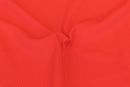 Recycled Poly Ribbed Swimwear Fabric - Cherry Red - Per 1/2M