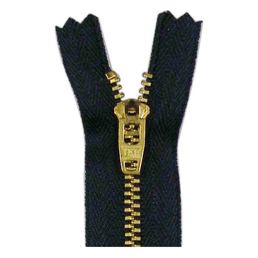 Denim Closed End Zipper 23cm (9″) - Multiple Colours