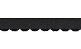 Velvet Back Elastic (per 10 cm)