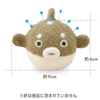 Wool Pin Cushion - Blowfish