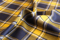 Deadstock 100% Wool Check (per 1/2 M)
