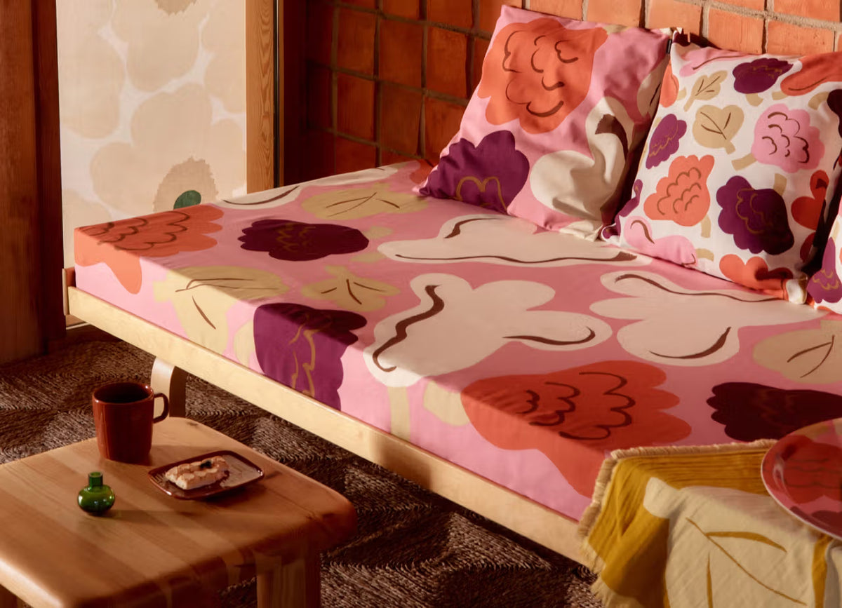 Marimekko Kukasta Kukkaan Organic Cotton - (per 1/2 M)