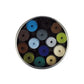 Sajou Polyester Thread Cocoons in Metal Tin