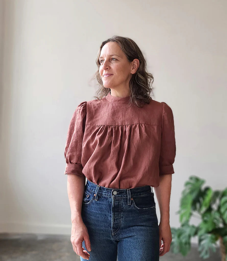 Sew House Seven Regalia Blouse - Paper Sewing Pattern