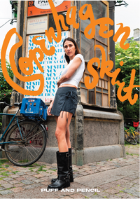 Puff and Pencil Copenhagen Skirt - Paper pattern
