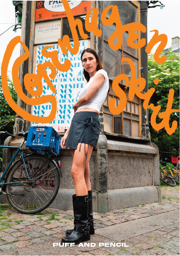 Puff and Pencil Copenhagen Skirt - Paper pattern