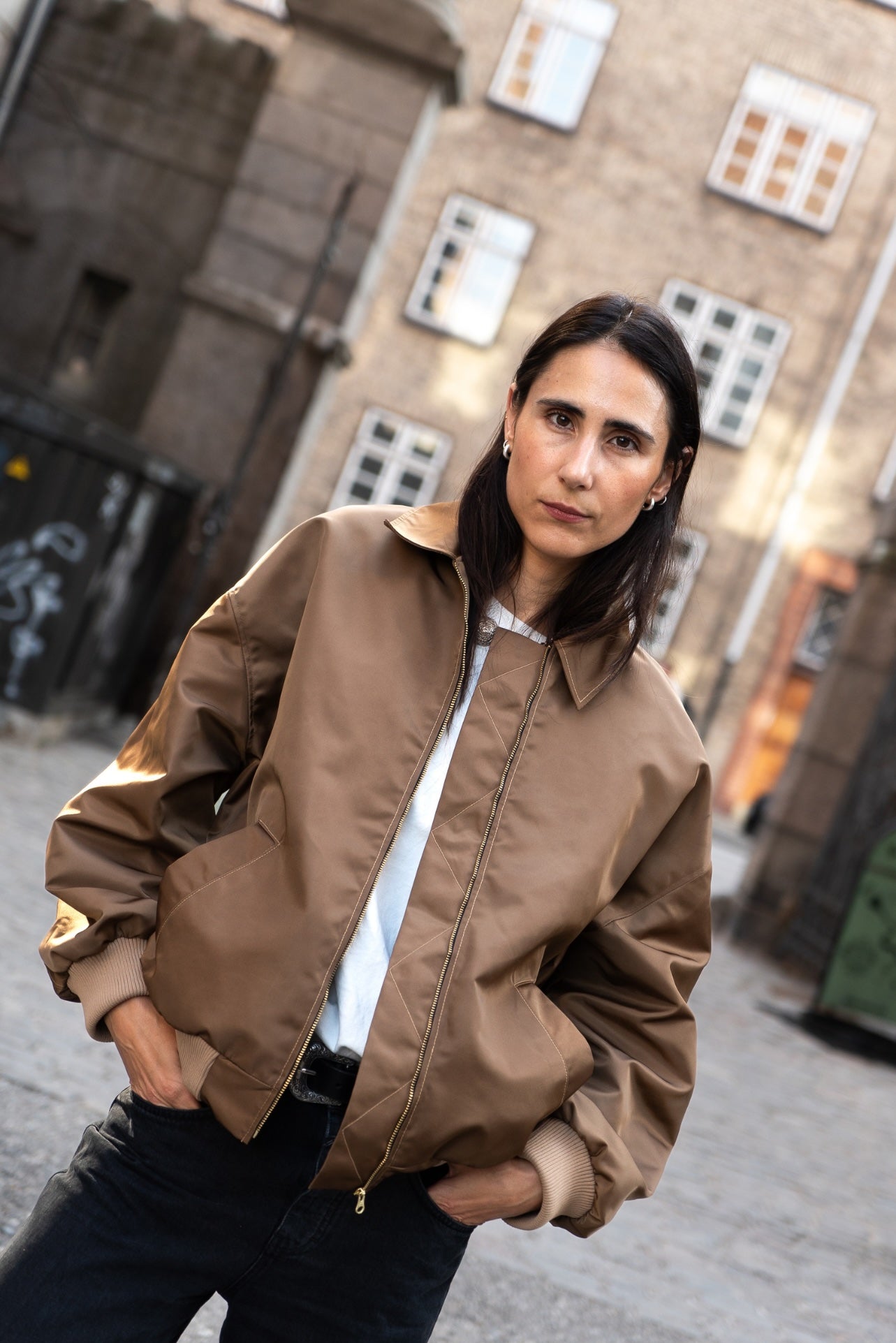 Puff and Pencil Bomber Jacket - Paper Pattern
