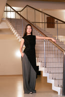 Puff and Pencil Slash Dress with Cap Sleeves - Paper Pattern