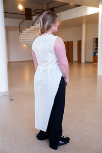 Puff and Pencil Slash Dress with Cap Sleeves - Paper Pattern