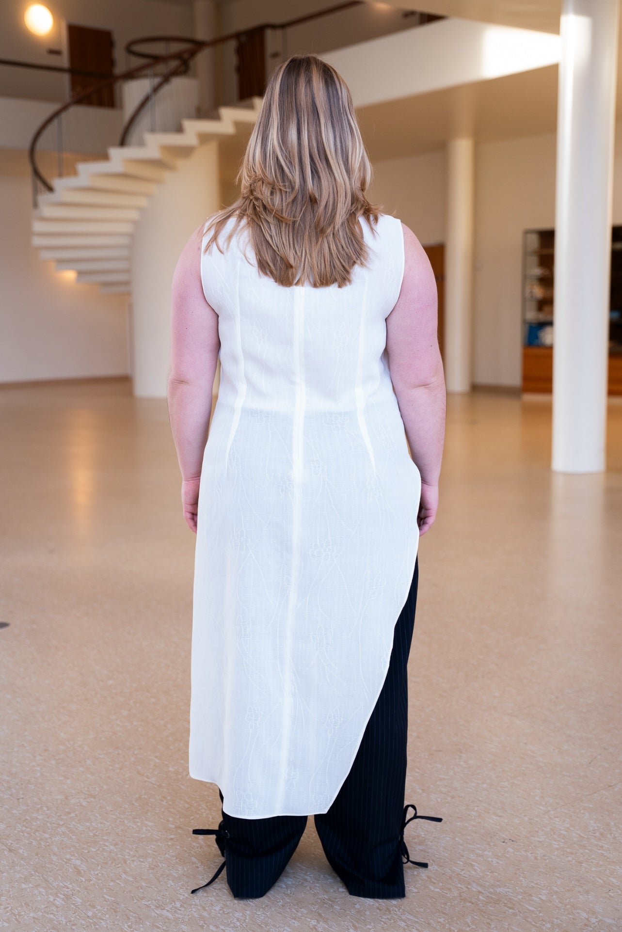 Puff and Pencil Slash Dress with Cap Sleeves - Paper Pattern