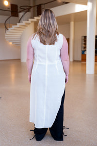 Puff and Pencil Slash Dress with Cap Sleeves - Paper Pattern