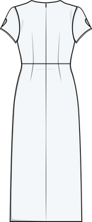Puff and Pencil Moon Dress - Paper Pattern