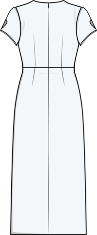 Puff and Pencil Moon Dress - Paper Pattern