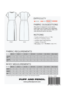 Puff and Pencil Moon Dress - Paper Pattern