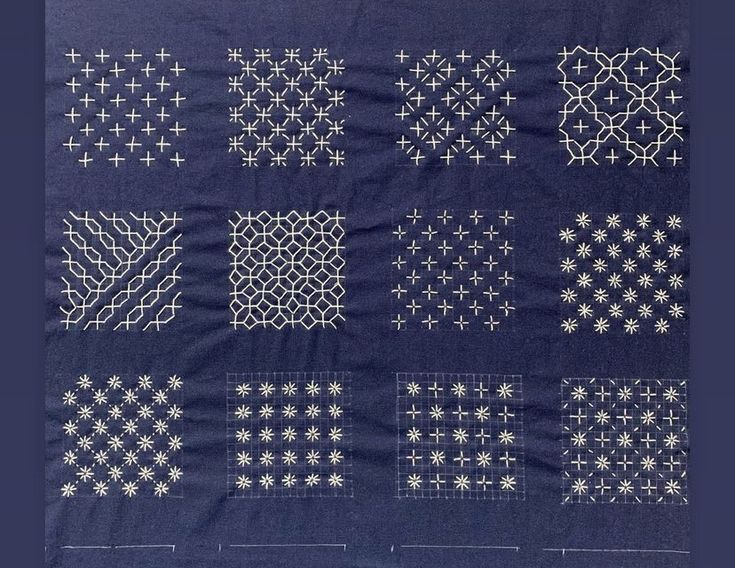 Super Beginner: Introduction to Sashiko Stitching - Sunday, August 16th 10am - 1pm