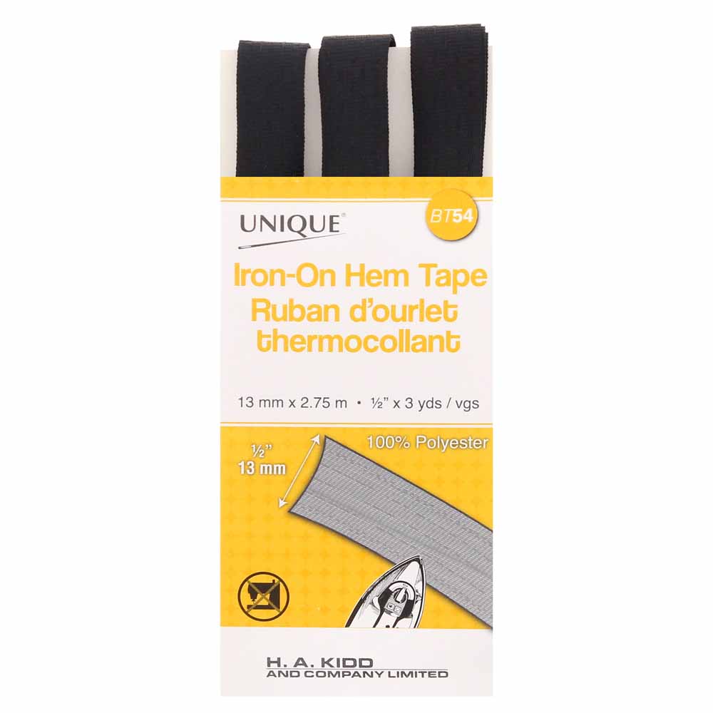 Iron-on Hem Tape (no sewing required!)