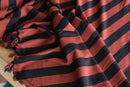 Bamboo & Cotton French Terry Wide Stripe (per 1/2 M)