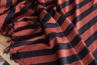 Bamboo & Cotton French Terry Wide Stripe (per 1/2 M)